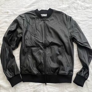 American Apparel Faux Leather Light Jacket